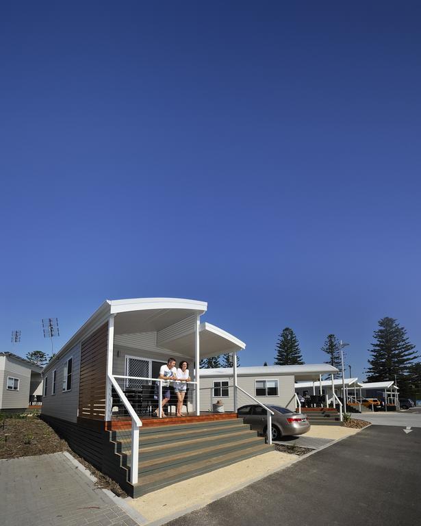 Nrma Stockton Beach Holiday Park Exterior foto