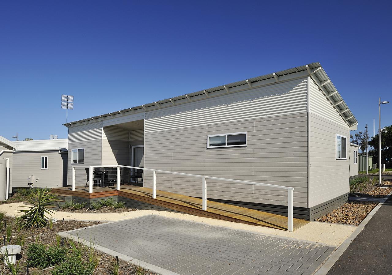 Nrma Stockton Beach Holiday Park Exterior foto